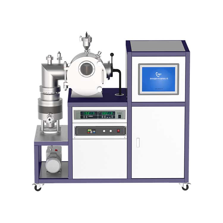 35KW vacuum induction melting furnace with stainless steel water-cooled chamber