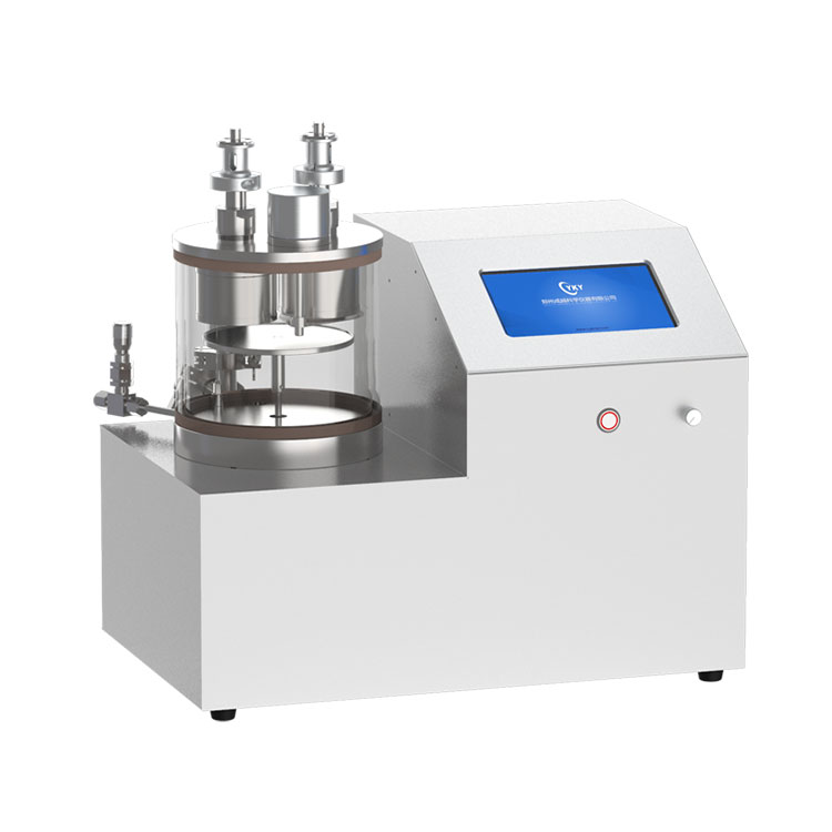 Dual sputter sources plasma sputtering coater with rotary sample stage CY-PSP180G-2TA-RS