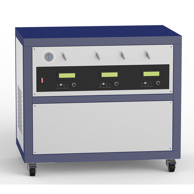 Mass flow meter gas mixing cabinet