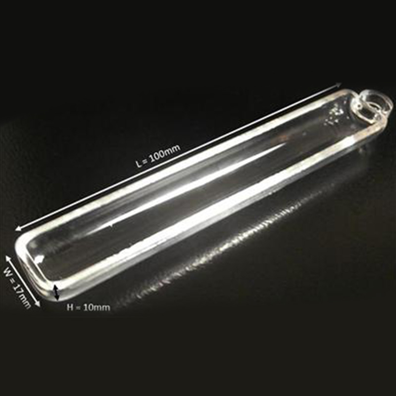 Quartz Boat for furnace 100 mm L x 17 mm W x 10 mm H