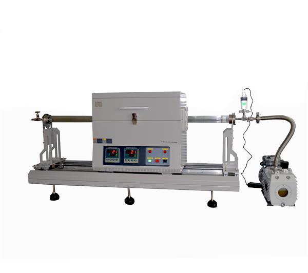 Laboratory cvd mos2 thin film preparation sliding two zone rtp tube furnace CY-O1200-50IIC-RTP